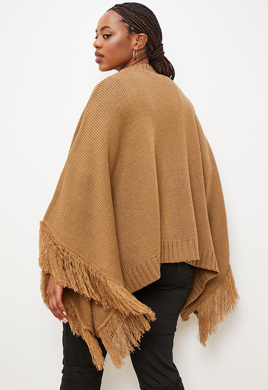 edit Plus - Poncho - camel