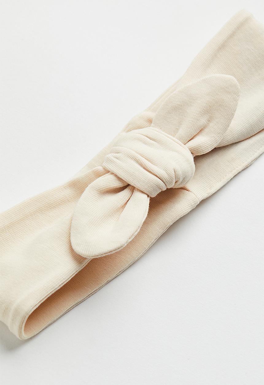 H&M - 3-piece cotton set - light beige/deer