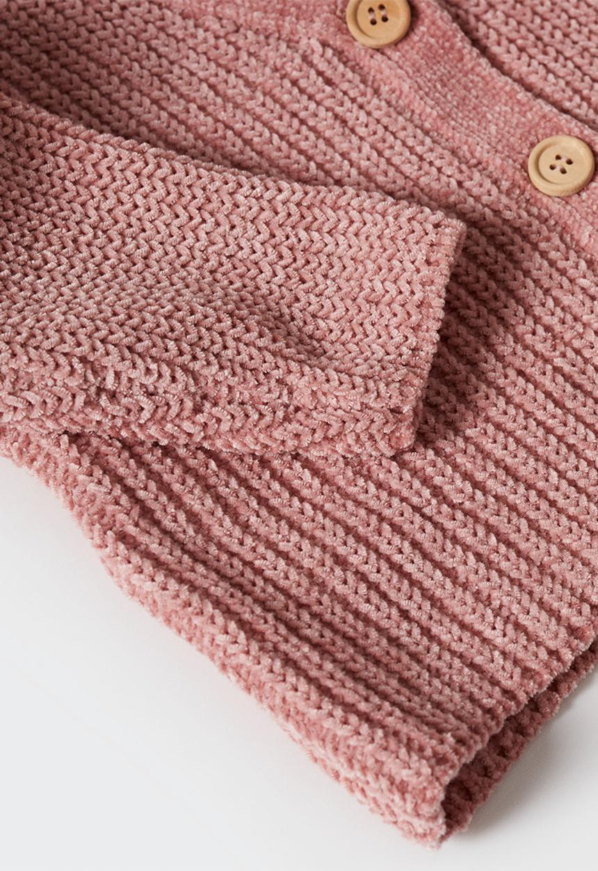 MANGO - Cardigan  souffleb - light pink