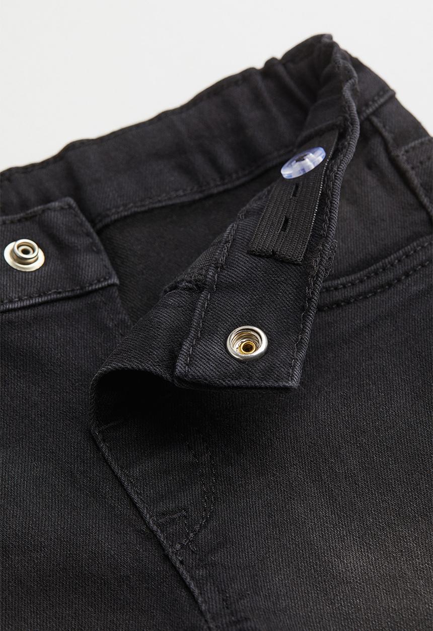 H&M - Comfort stretch skinny fit jeans - black