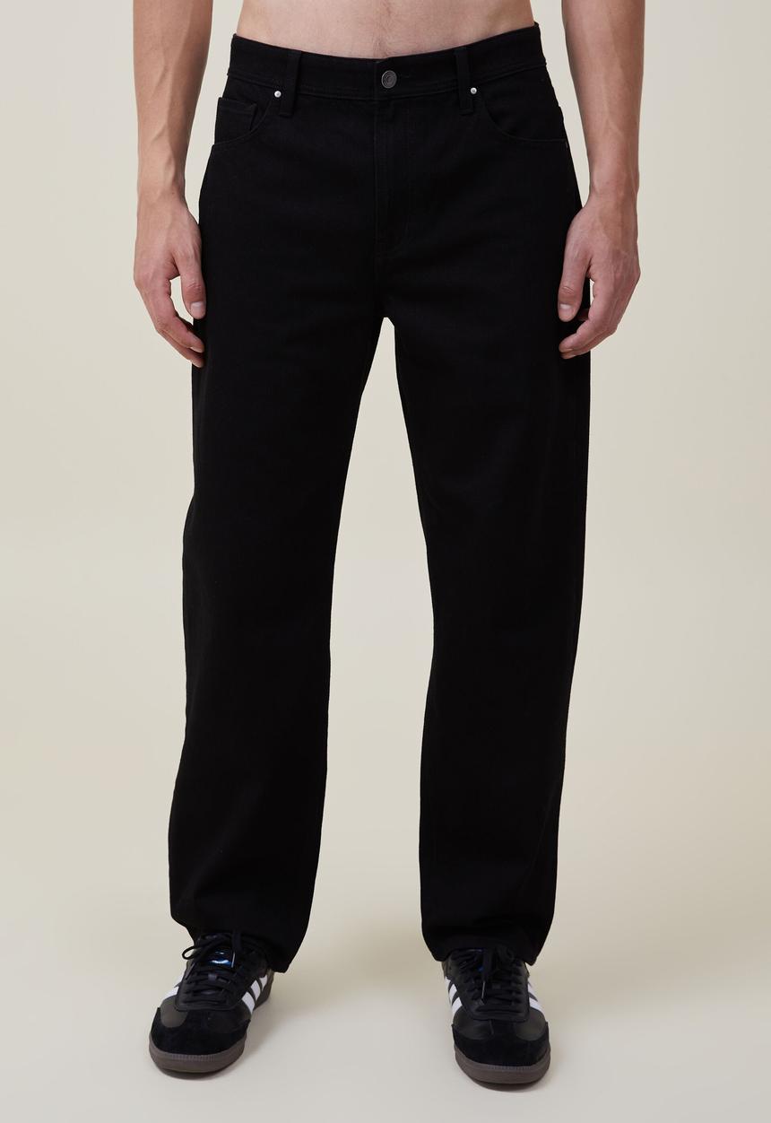 Cotton On - Baggy jean - true black