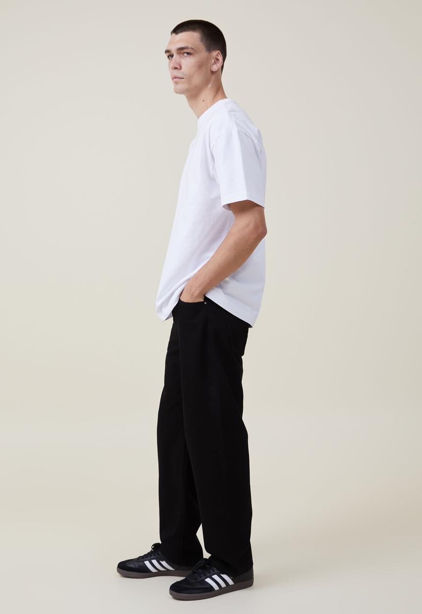 Cotton On - Baggy jean - true black
