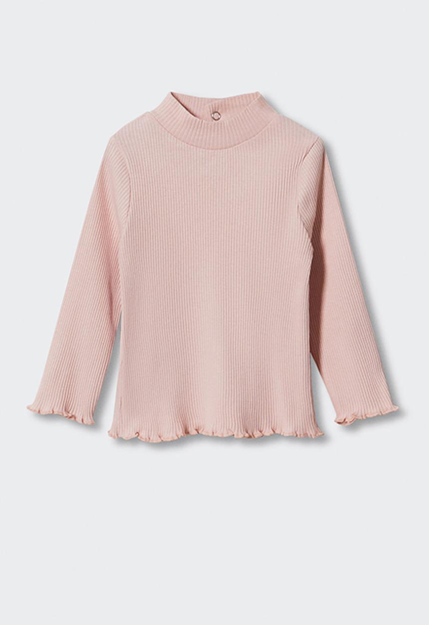 MANGO - T-shirt turbob - pink