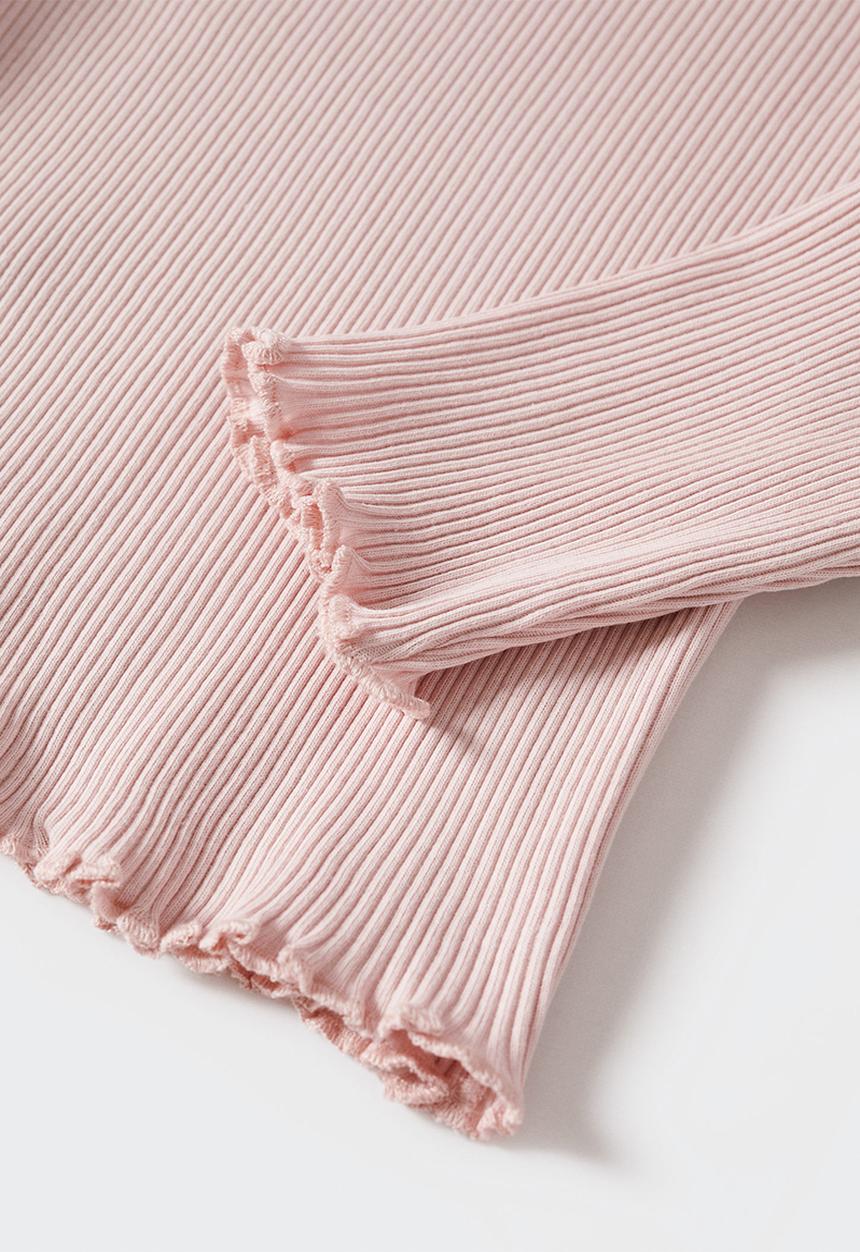 MANGO - T-shirt turbob - pink