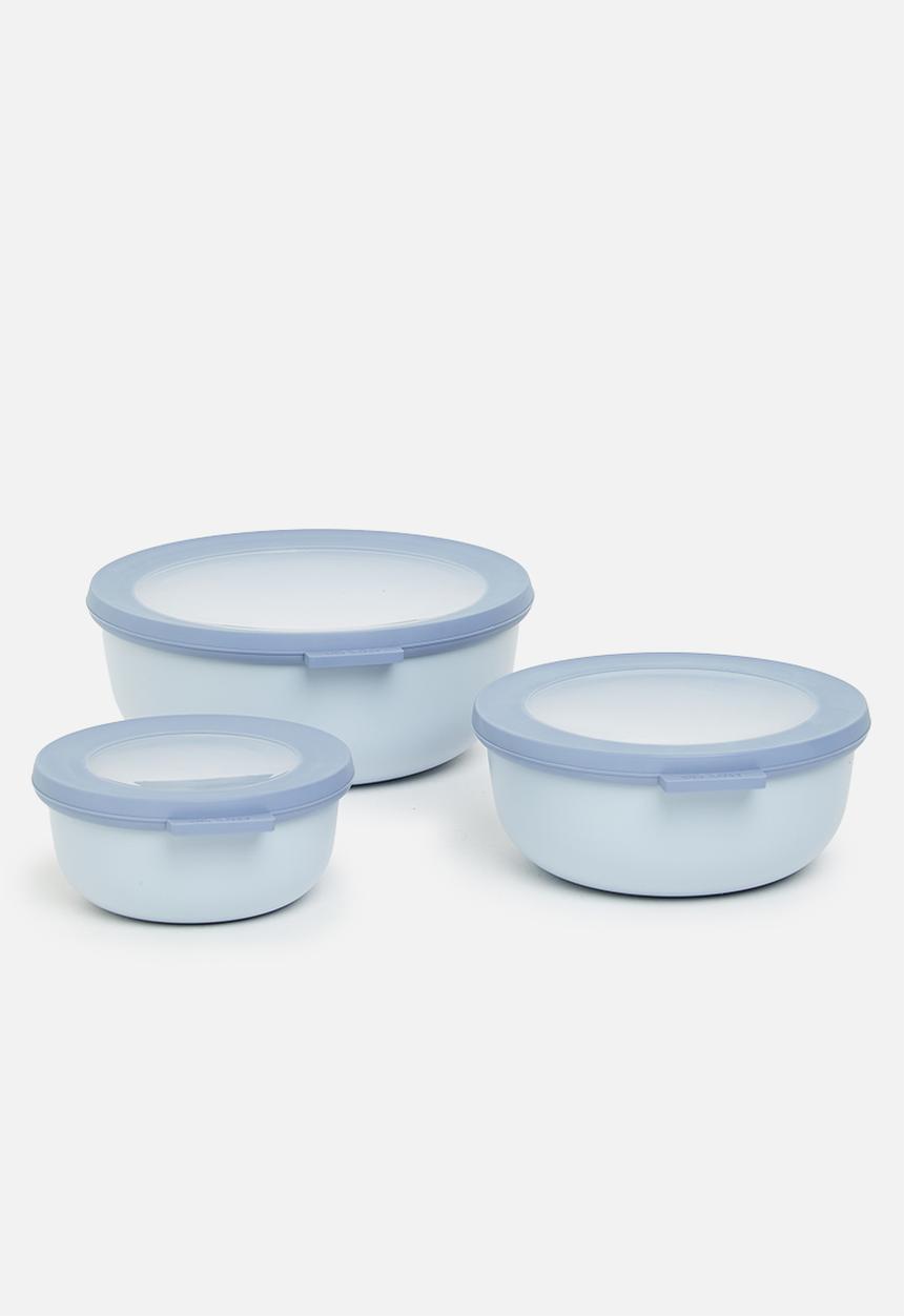 Mepal - Cirqula 3 Piece Set (350ml+750ml+1.25L) - Nordic Blue
