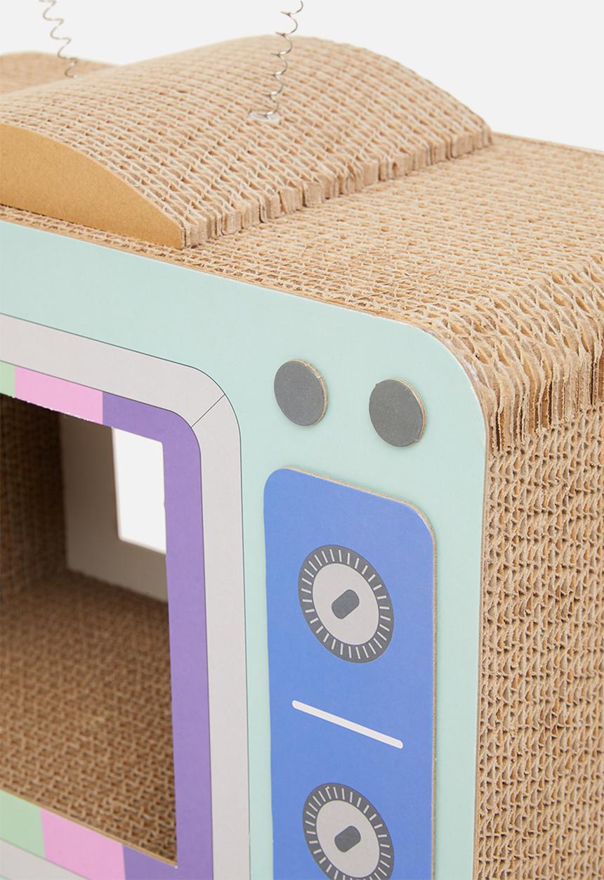 Pet Collection - Tv cat scratcher - multi 