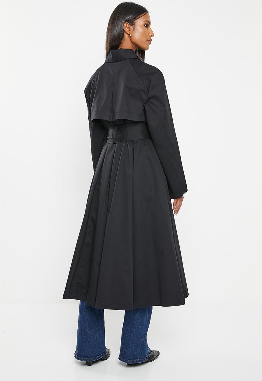 AMANDA LAIRD CHERRY - Savoy coat - black