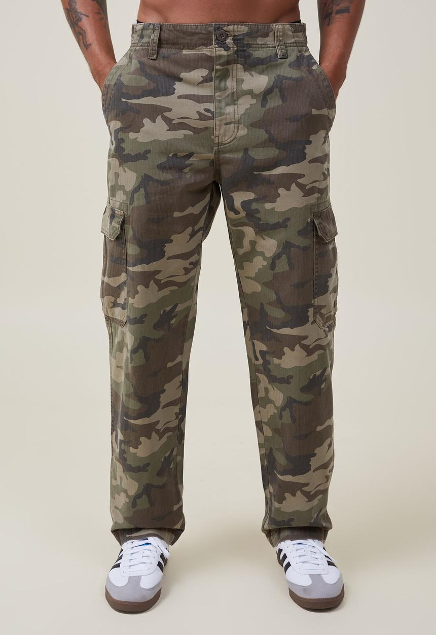 Cotton On - Tactical cargo pant - cargo camo
