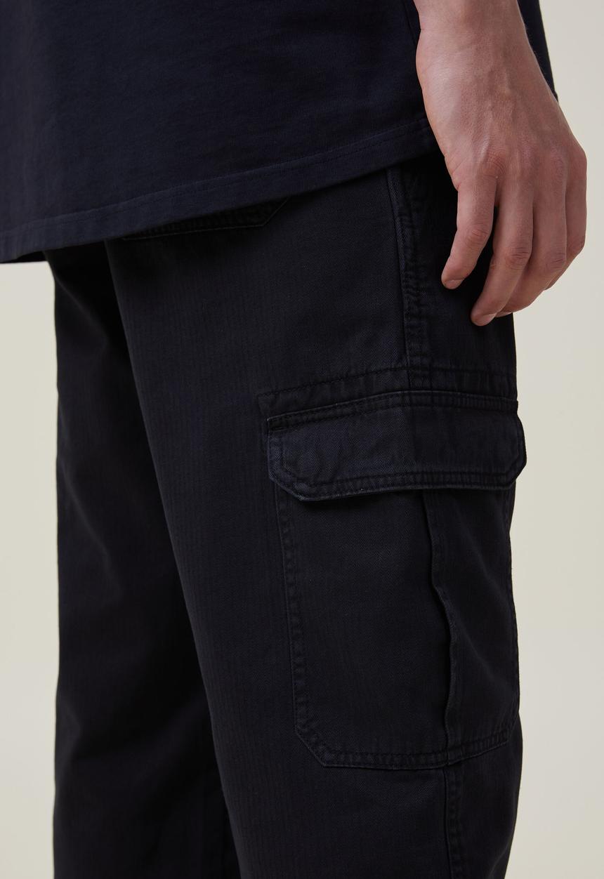 Cotton On - Tactical cargo pant - cargo jet back