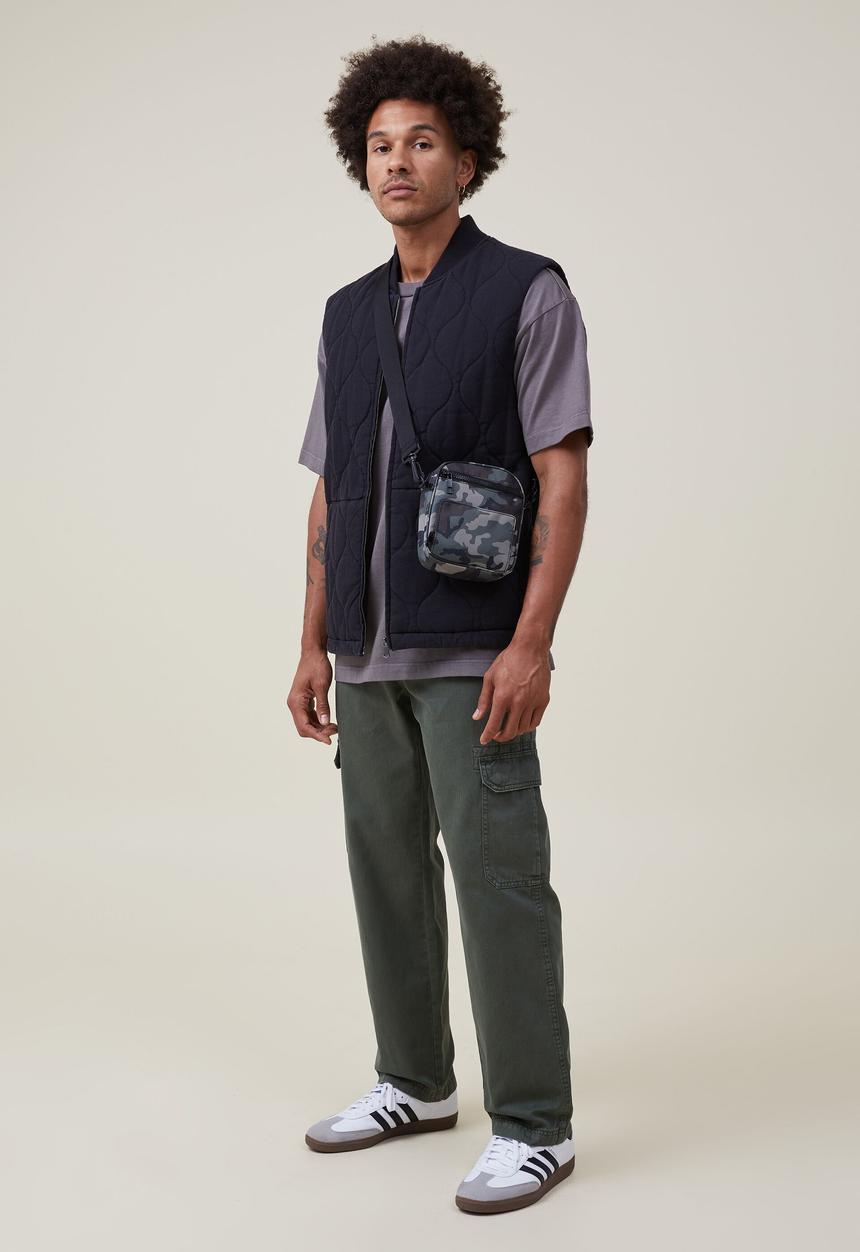 Cotton On - Tactical cargo pant - vintage army green