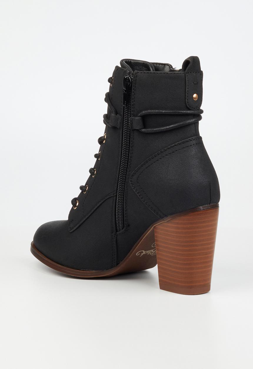 Miss Black - Ahlam 2 lace-up ankle boot - black
