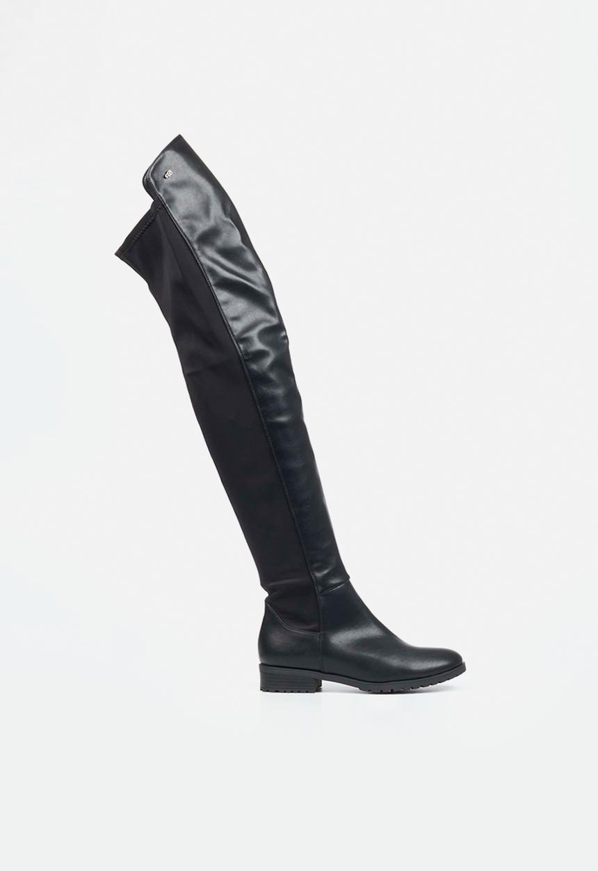 Miss Black - Krabi 1 over the knee boot - black