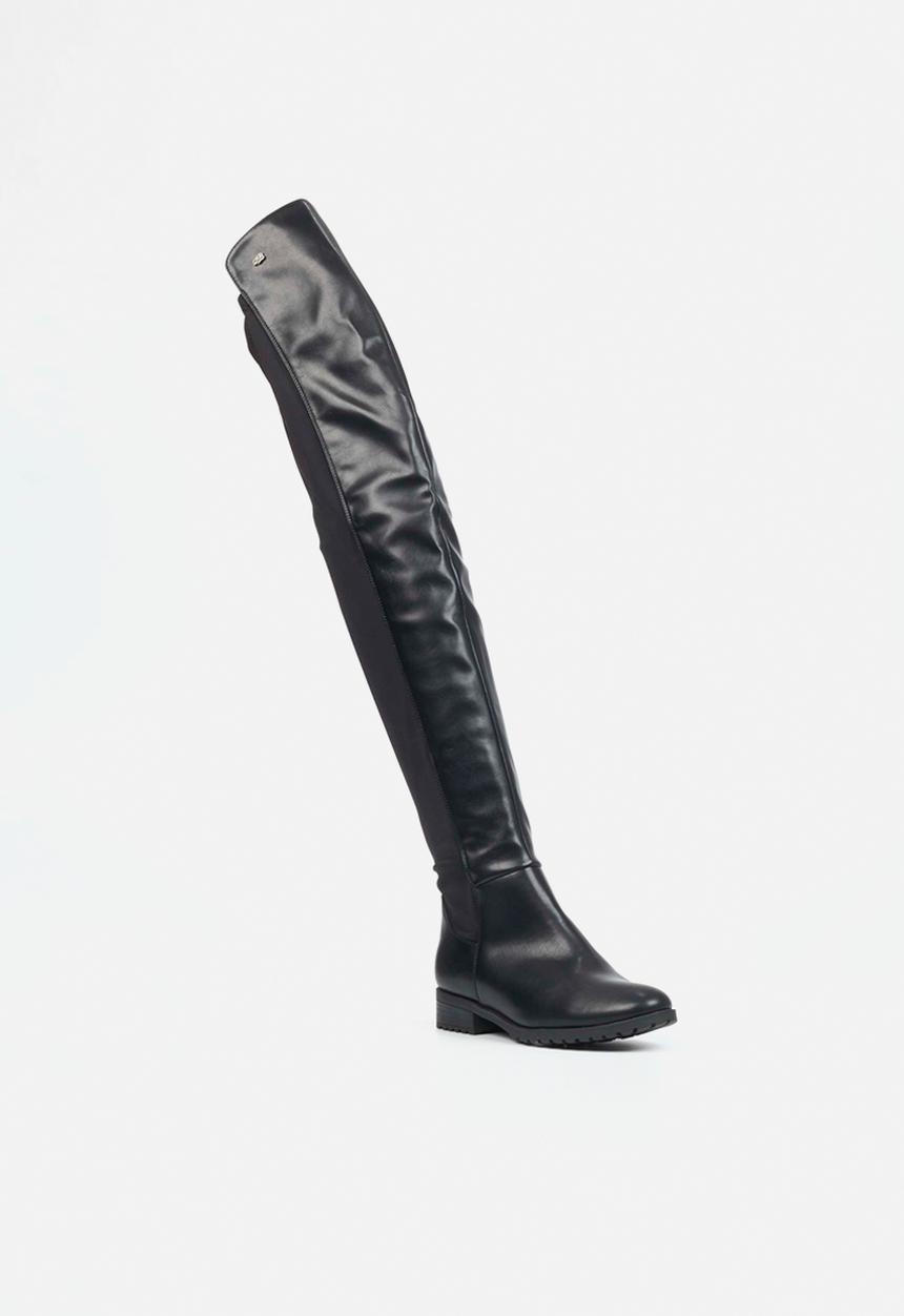 Miss Black - Krabi 1 over the knee boot - black