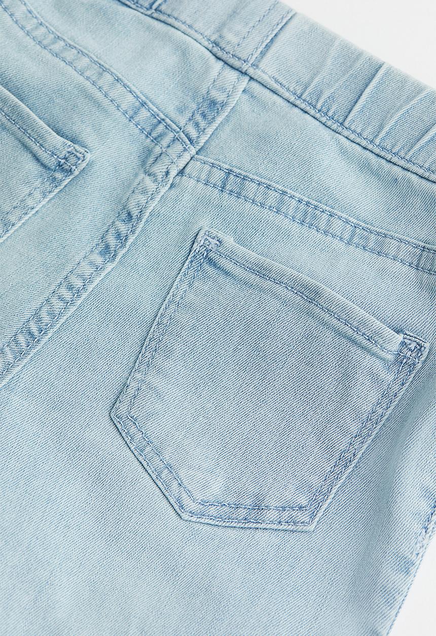 H&M - Denim leggings - light denim blue/unicorn