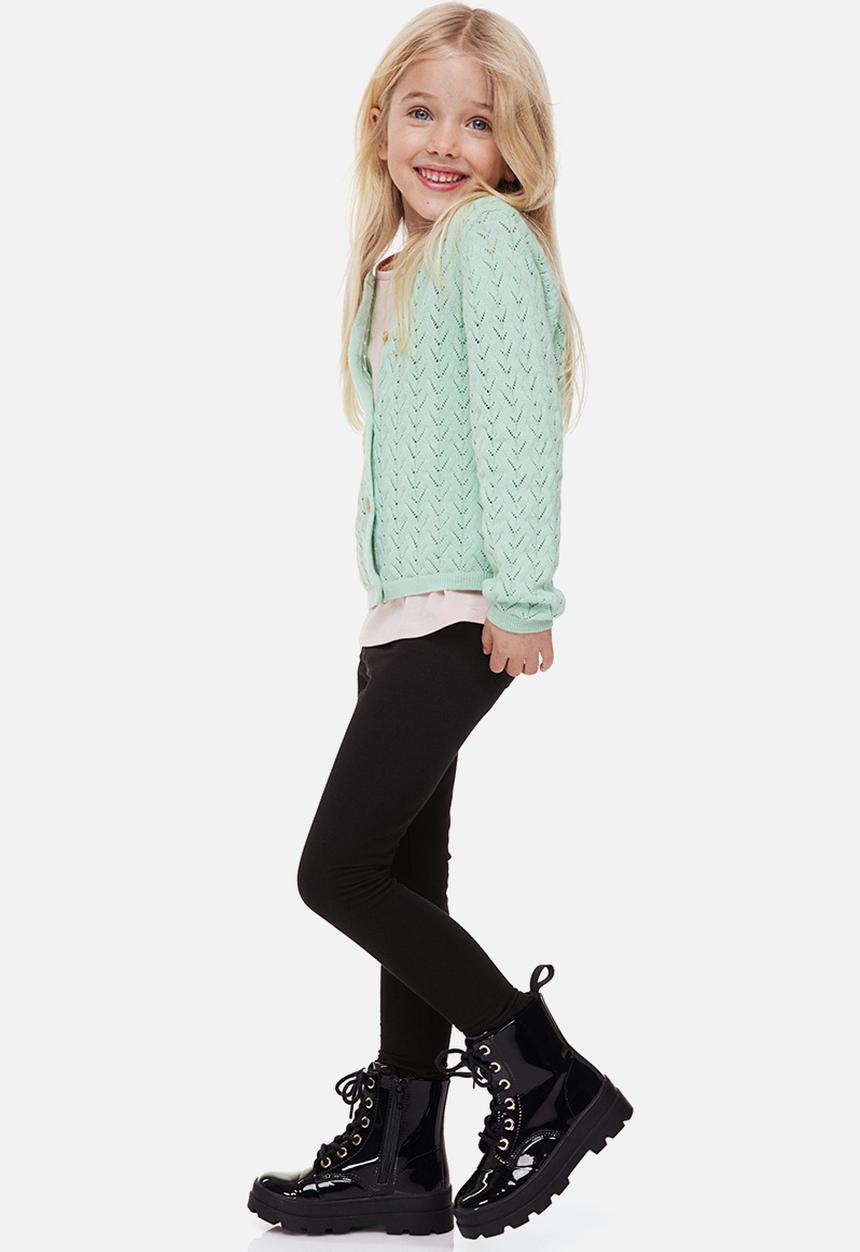 H&M - Brushed-inside leggings - black