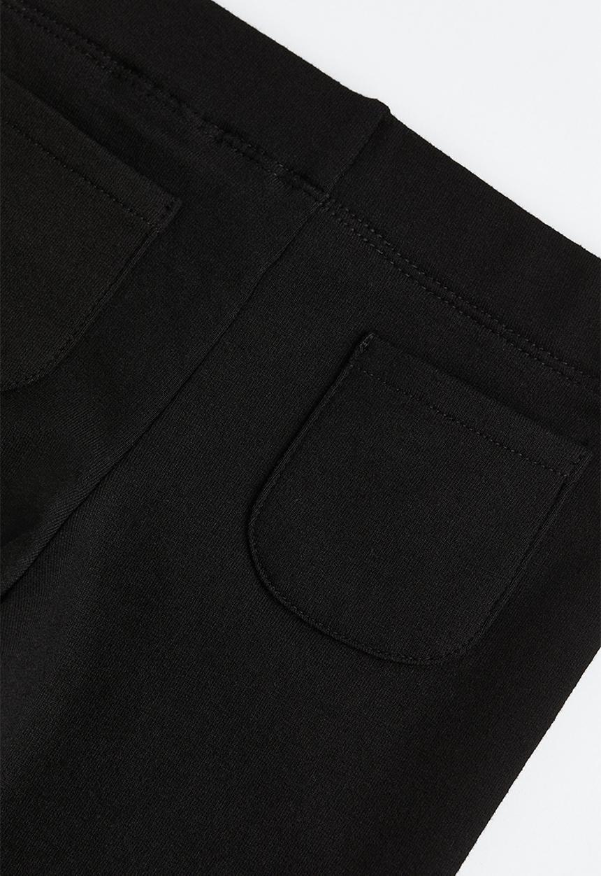 H&M - Brushed-inside leggings - black