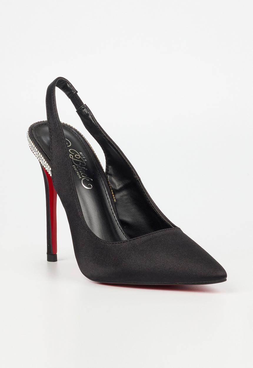 Miss Black - Lou 31 court heel - black