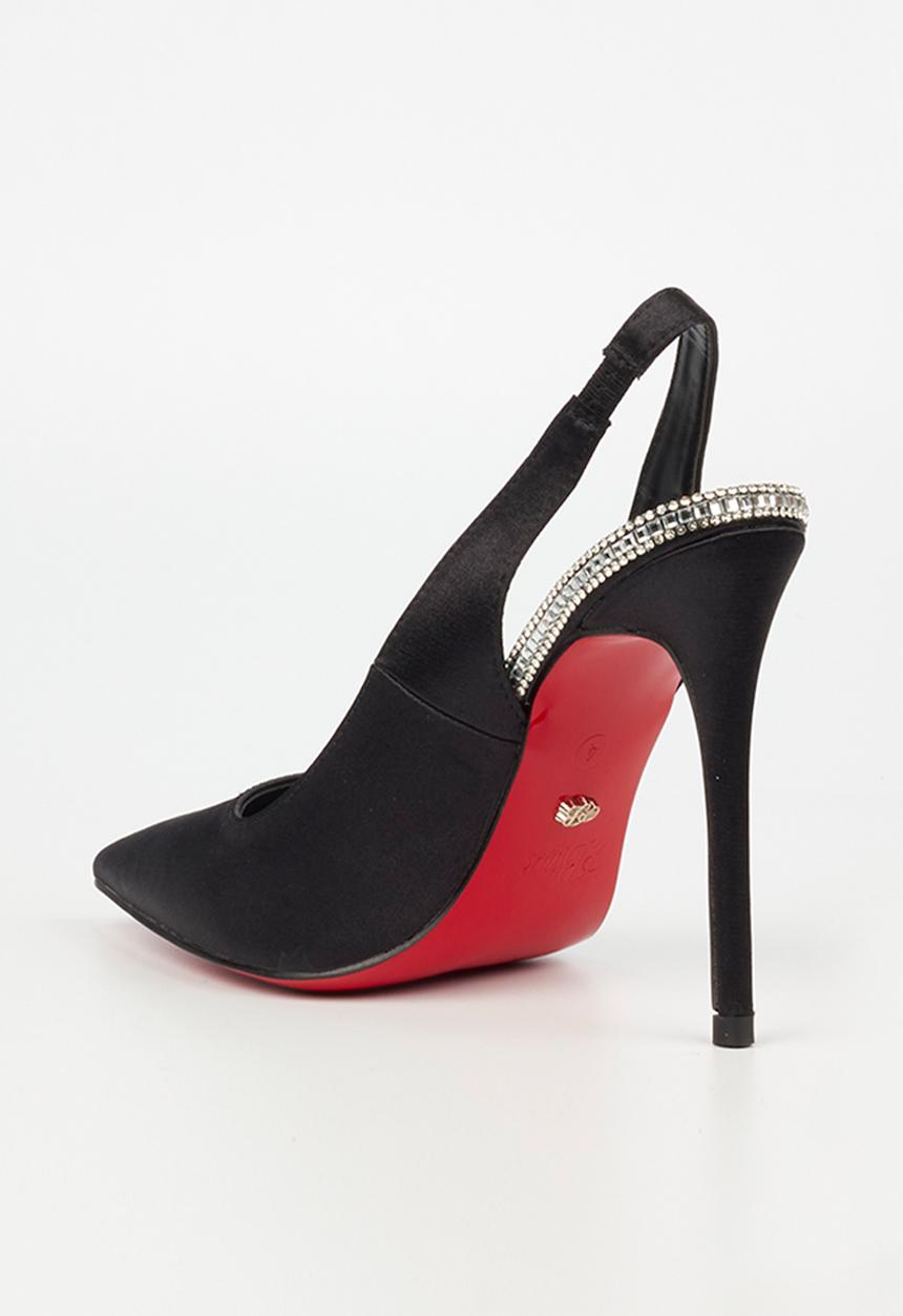 Miss Black - Lou 31 court heel - black