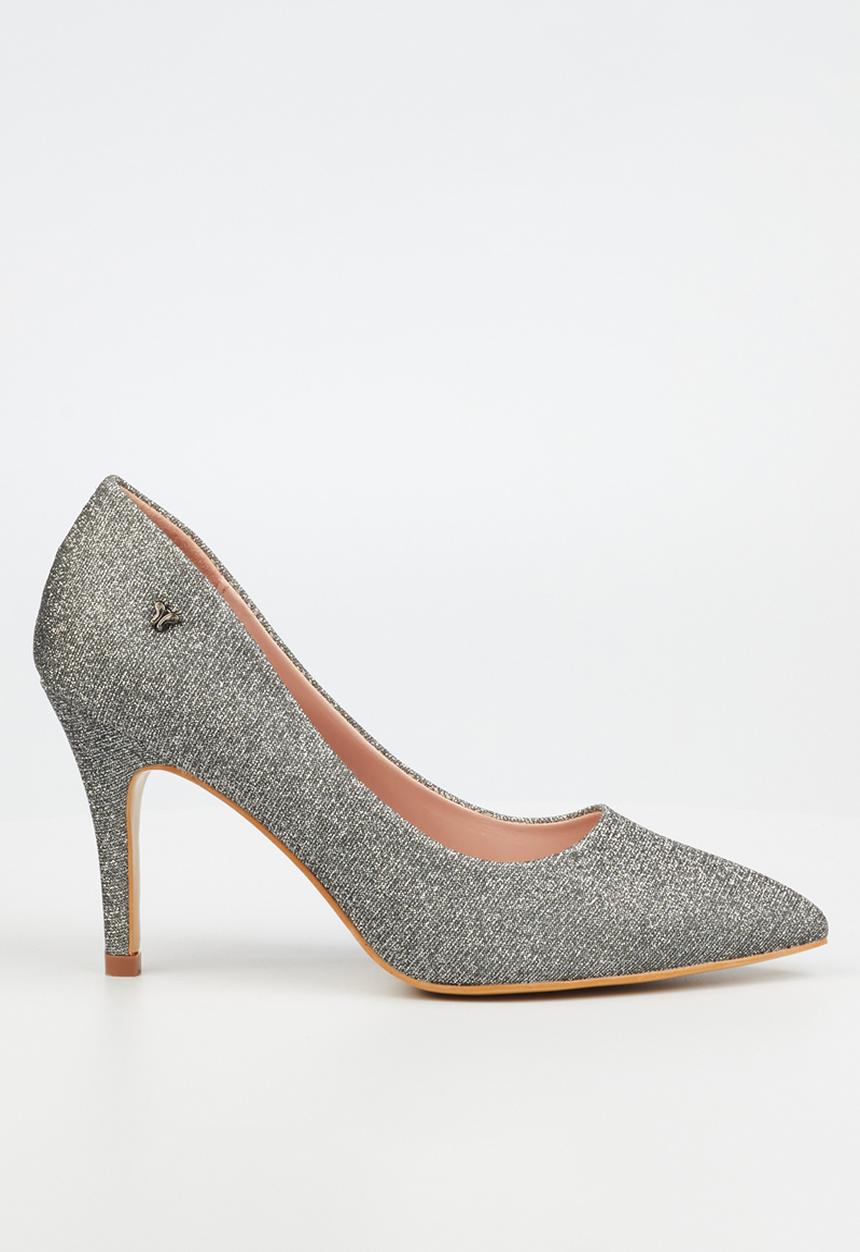 Butterfly Feet - Lexi 4 court heel - pewter