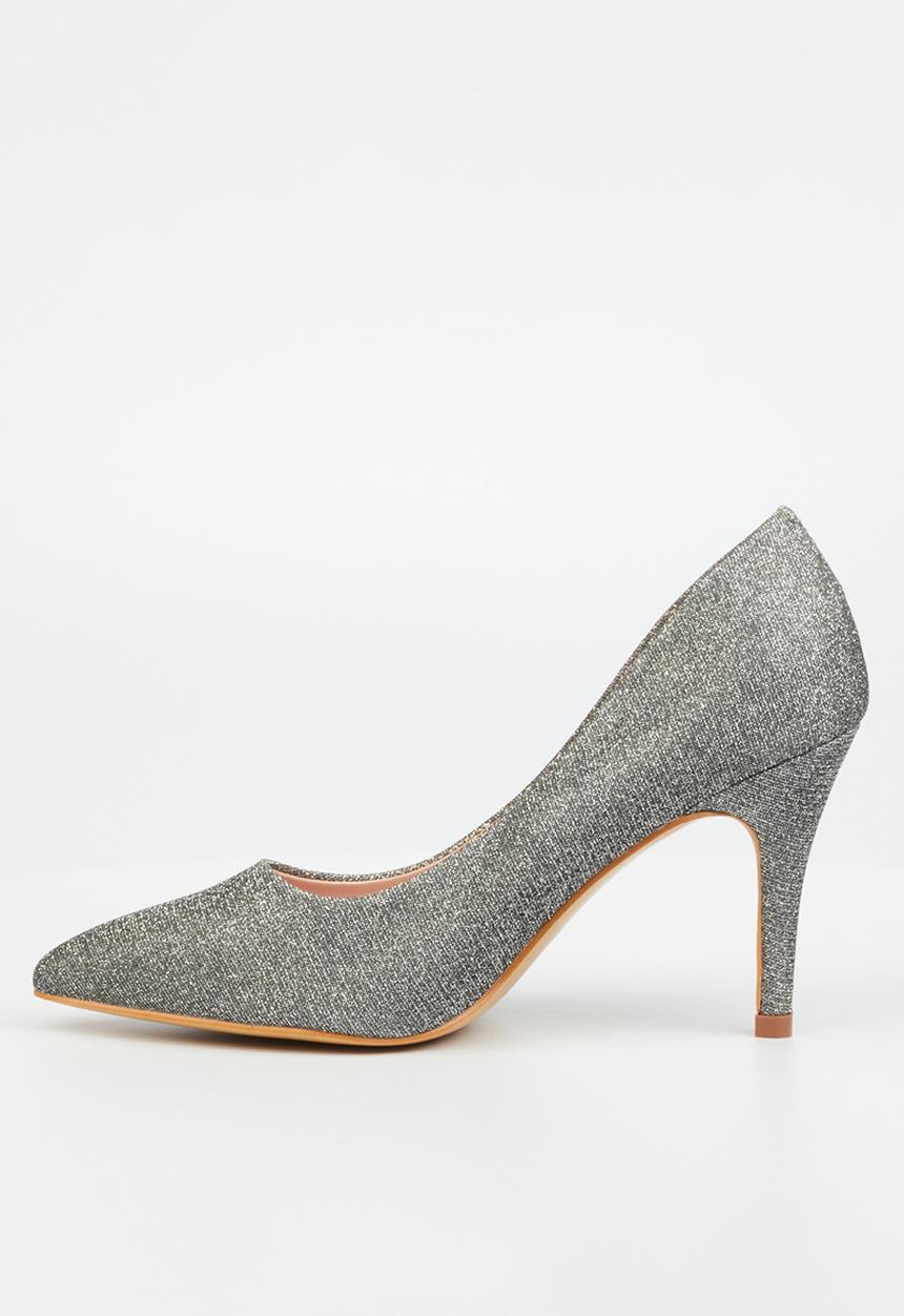 Butterfly Feet - Lexi 4 court heel - pewter