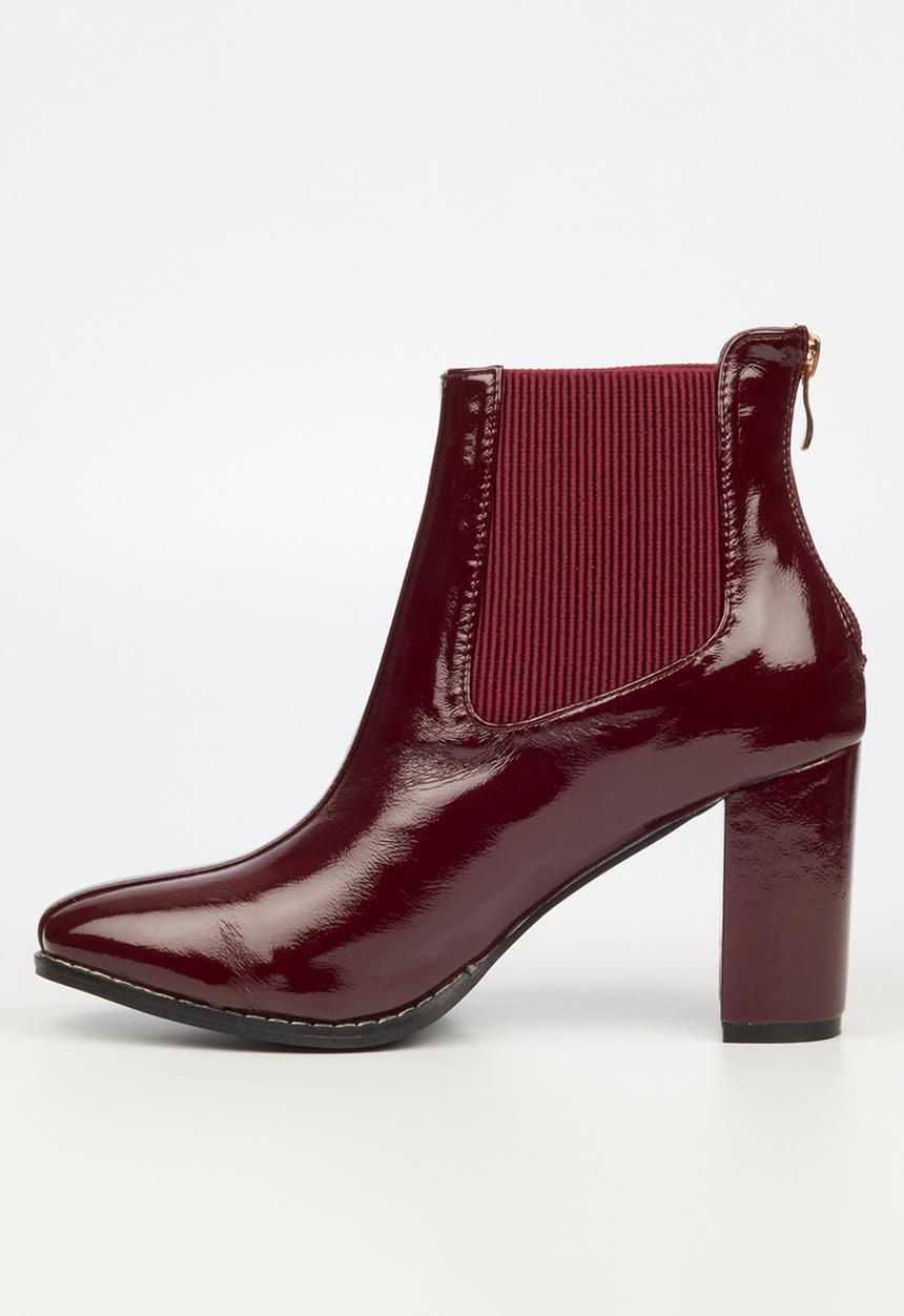 Butterfly Feet - Lilah 1 ankle boot - wine