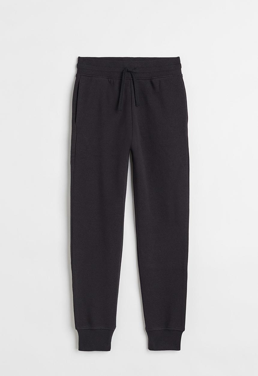 H&M - Brushed-inside joggers - black