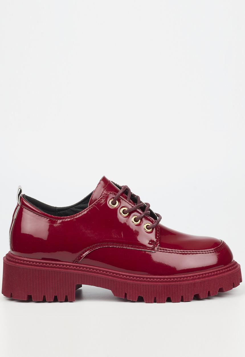 Rock & Co - Chainz4 brouge - burgundy