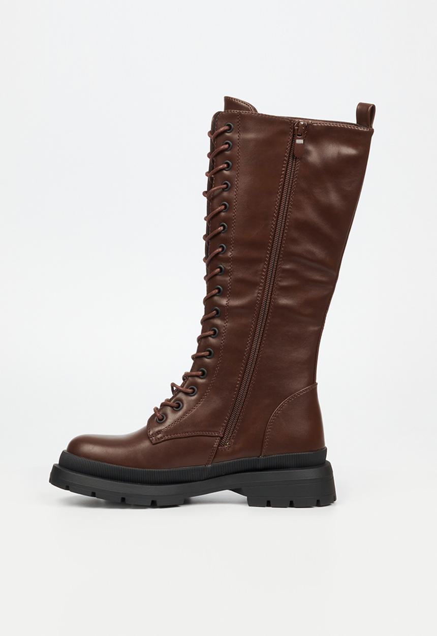 Rock & Co - Police1 boot - chocolate