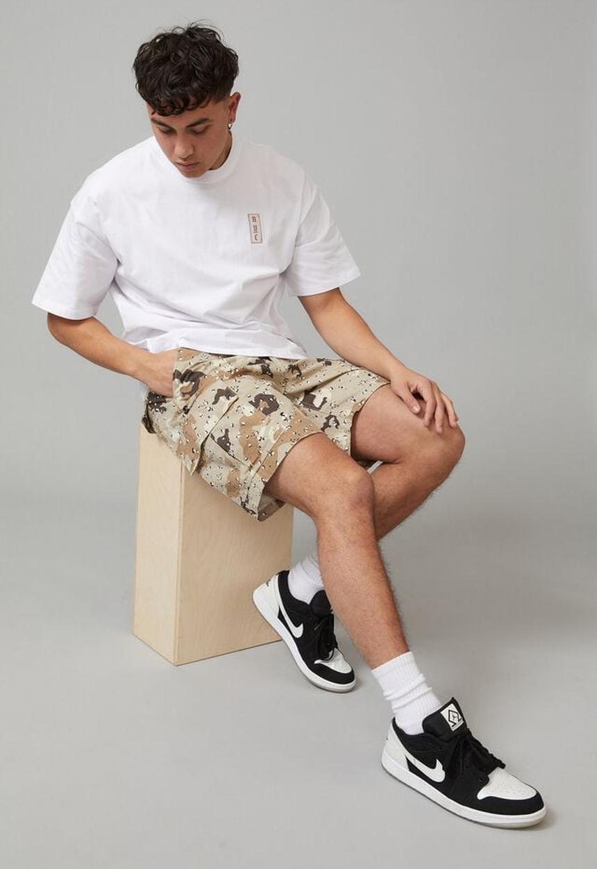 Factorie - Rip stop cargo short - desert camo