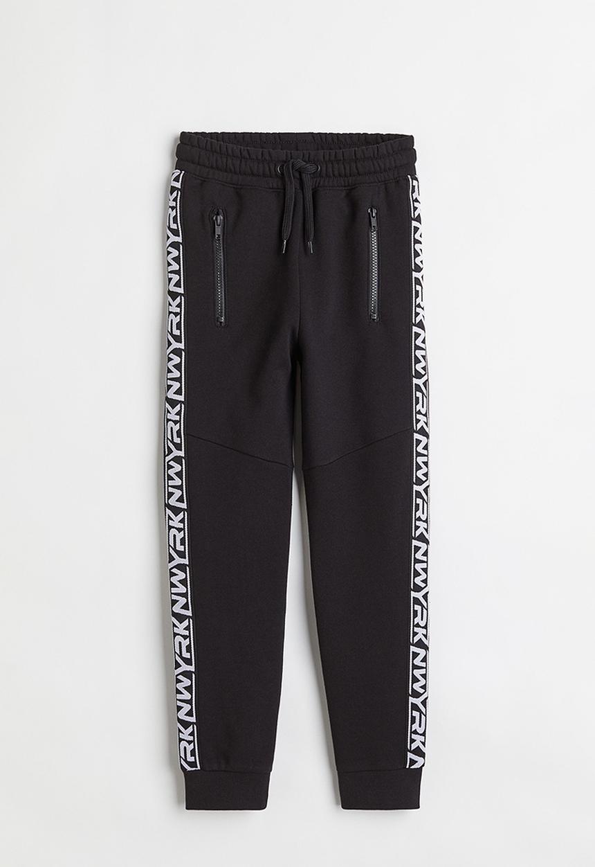 H&M - Joggers - black/nwyrk