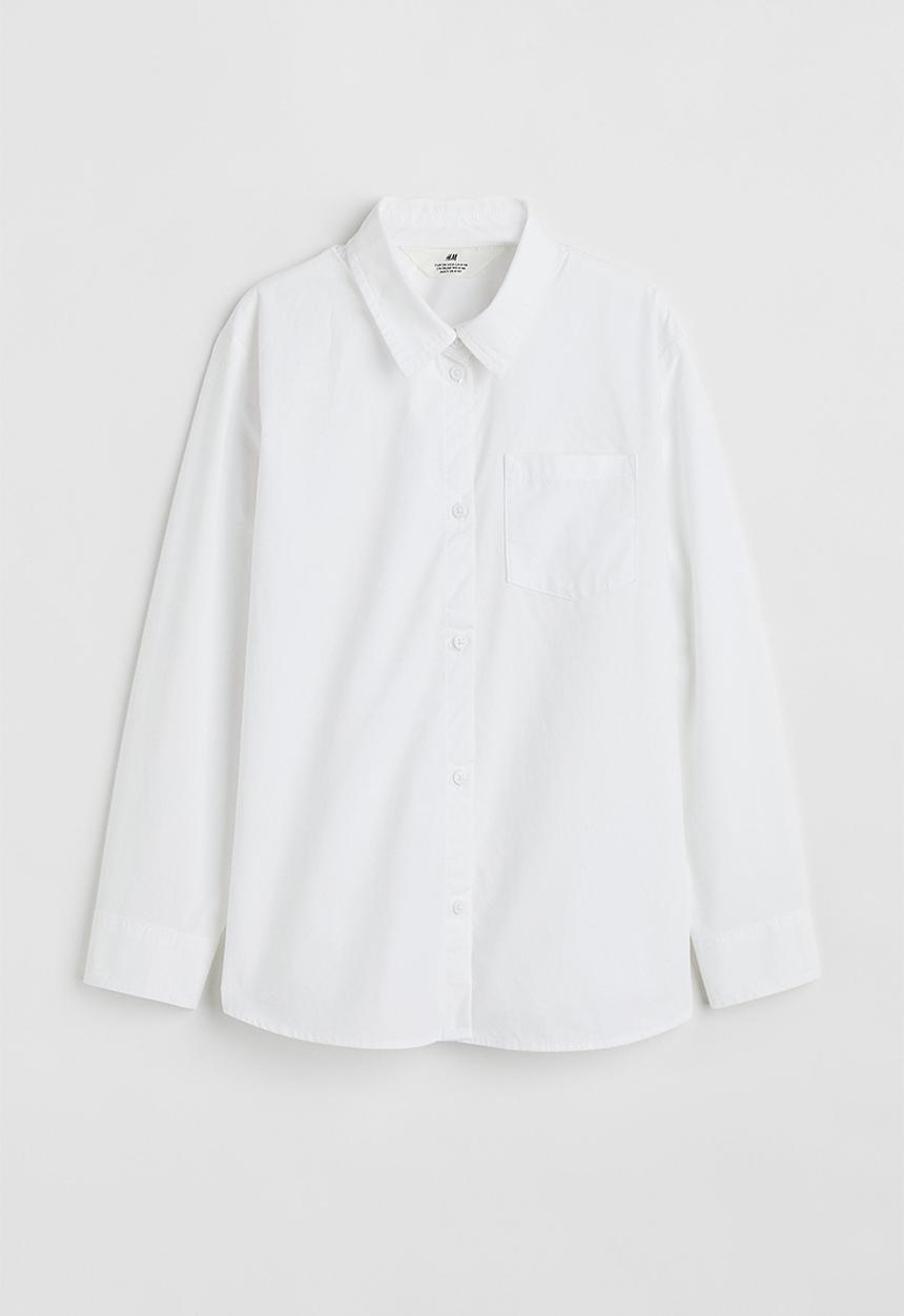 H&M - Cotton shirt - white
