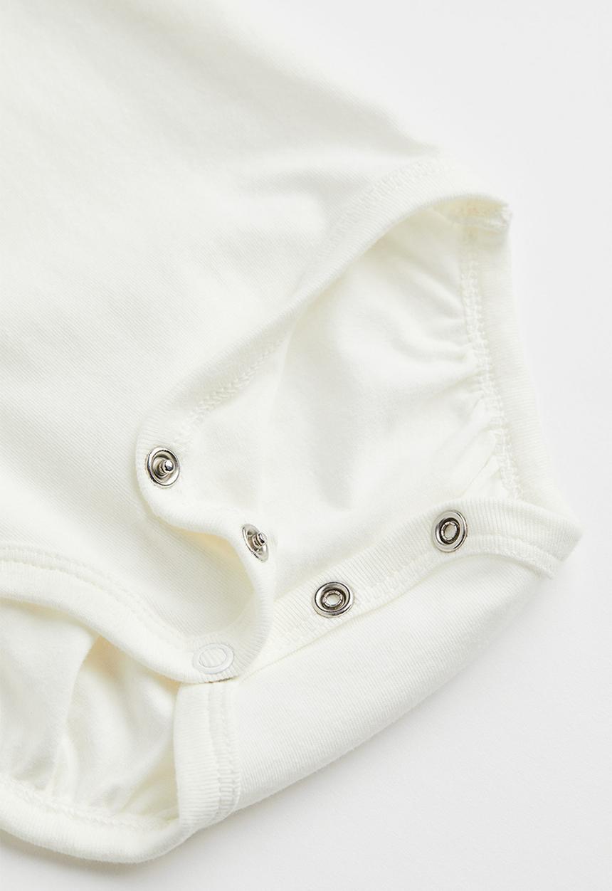 H&M - Collared bodysuit - white