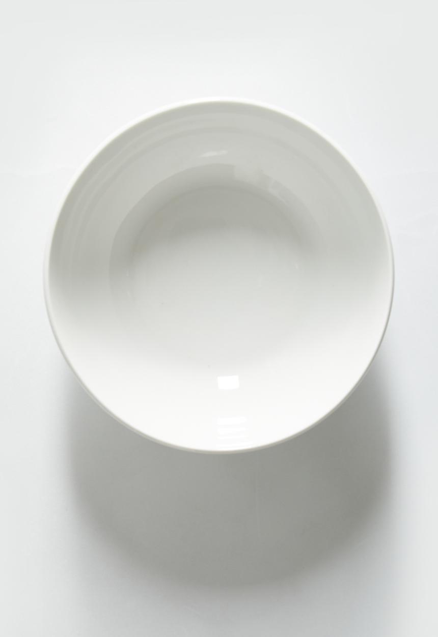 Excellent Houseware - 12 pc porcelain dinnerware set - white