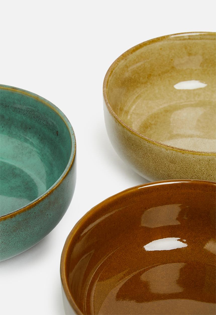 Excellent Houseware - Tapas bowl set of 3 - multi