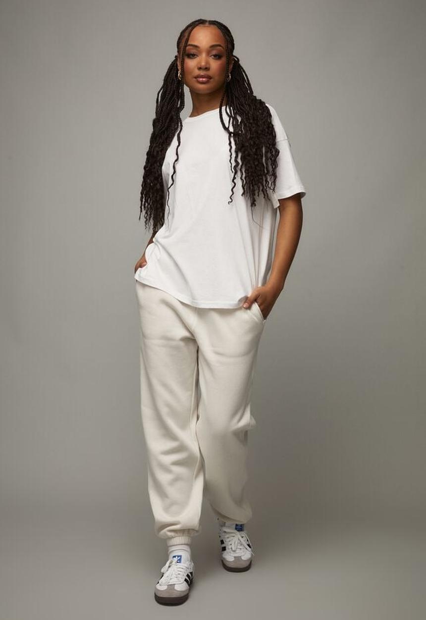 Factorie - Super slouchy trackpant - ivory