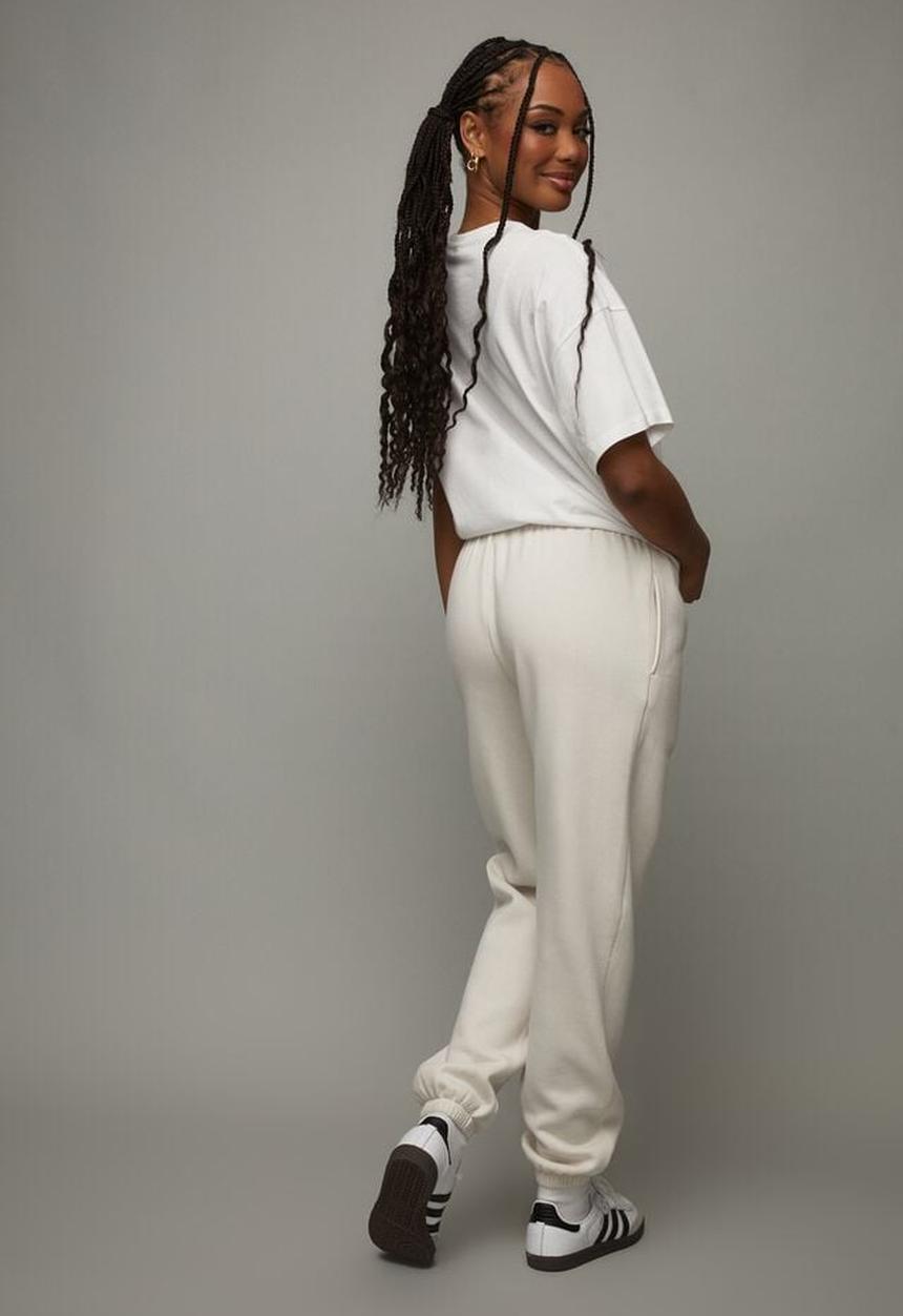 Factorie - Super slouchy trackpant - ivory