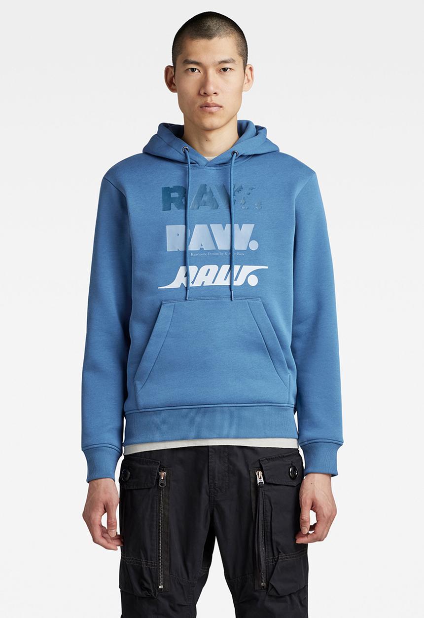 G-STAR - Triple raw. hdd sw - retro blue