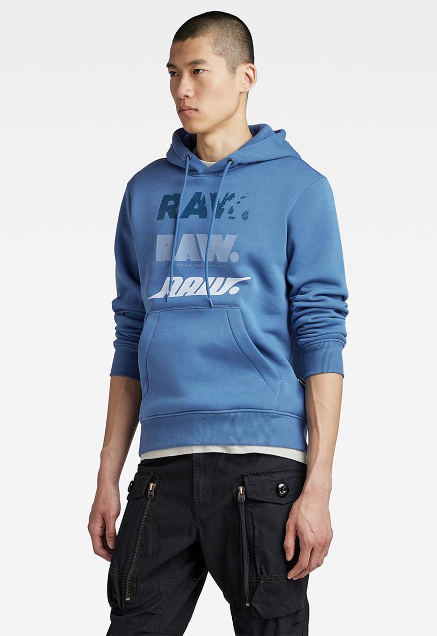 G-STAR - Triple raw. hdd sw - retro blue