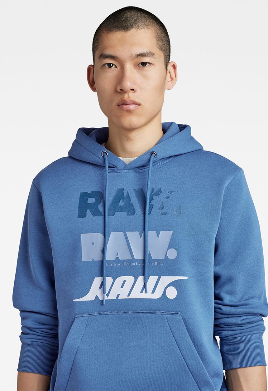 G-STAR - Triple raw. hdd sw - retro blue