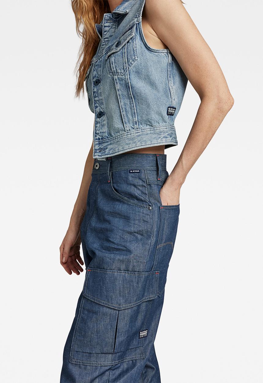 G-STAR - Cargo 3d boyfriend jeans - raw denim