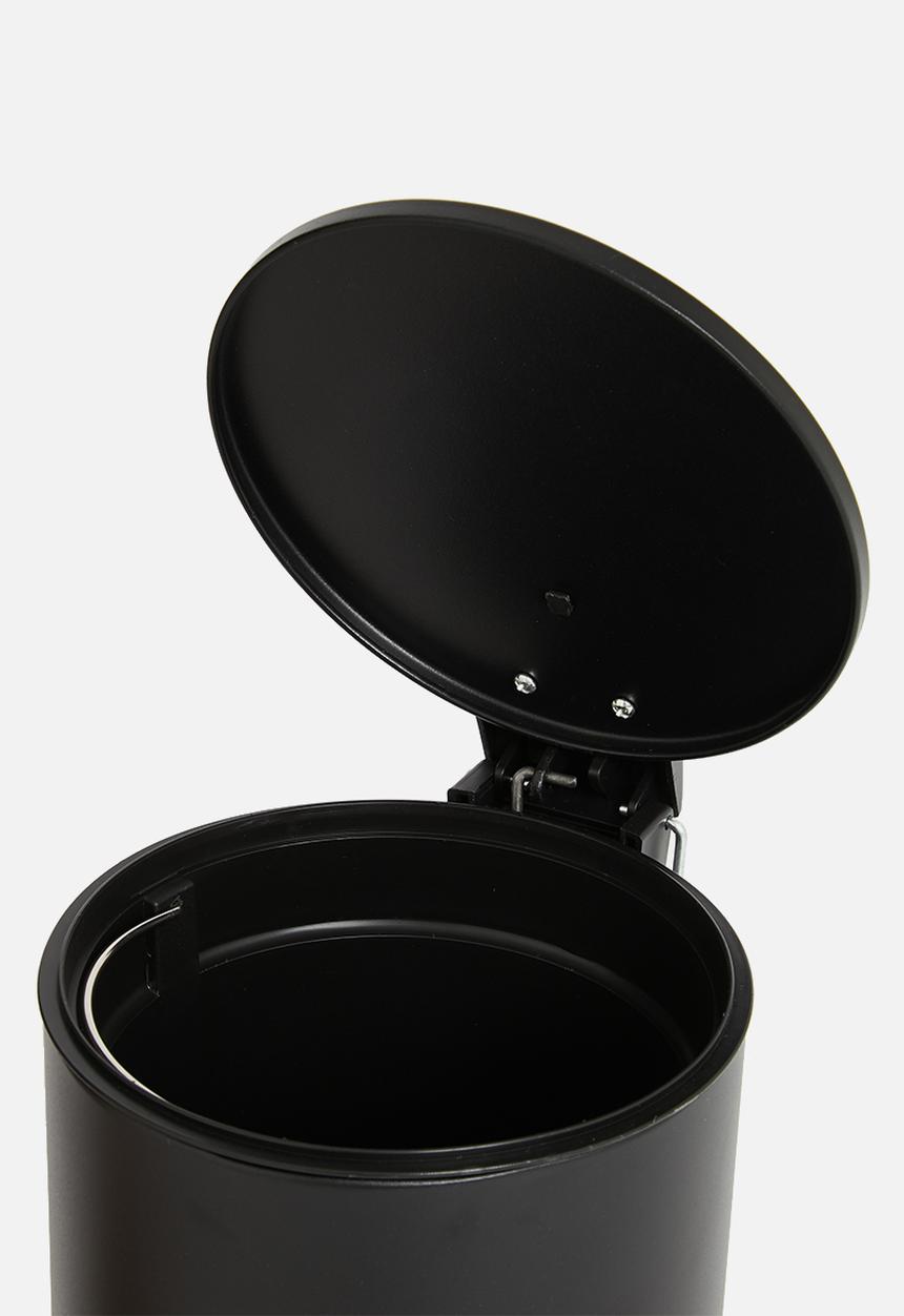 Bathroom Solutions - 3l pedal bin - black