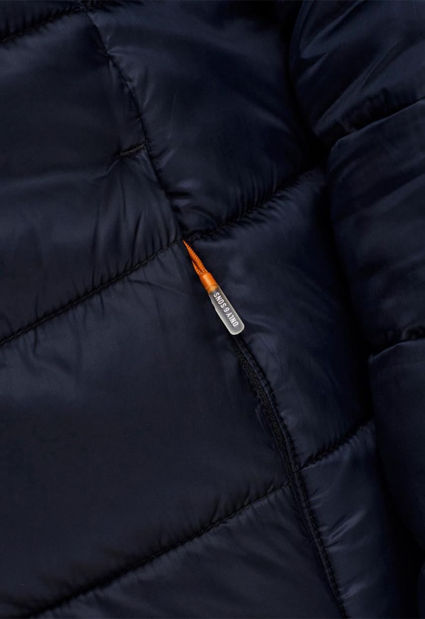Only & Sons - Onscarven quilted puffer otw - navy