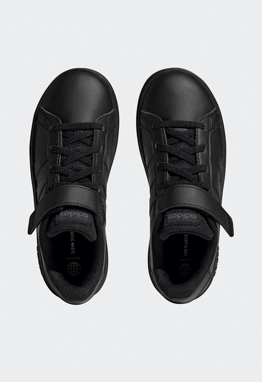 adidas Performance - Grand court 2.0 el k - core black/core black/grey six
