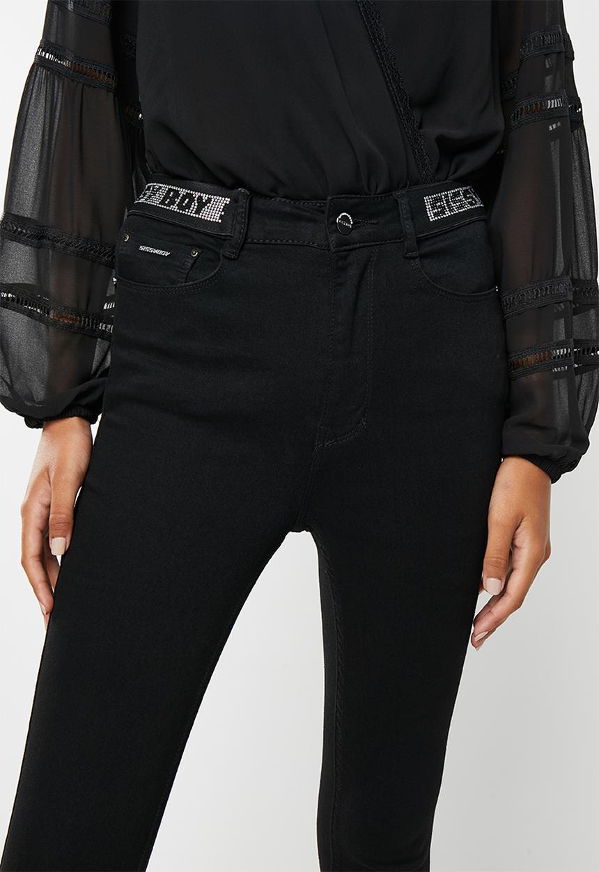 SISSY BOY - Rock legend: ryder with branded wb bling - black