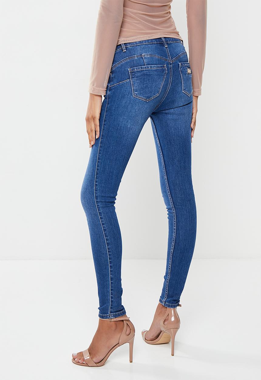 SISSY BOY - Cool blue: axel bumbooster skinny - azure blue 