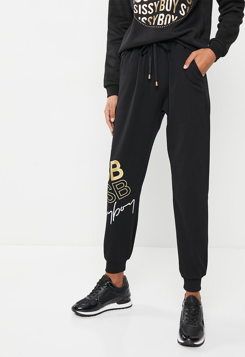 SISSY BOY - Maxed out: sweat pants with side pockets - black