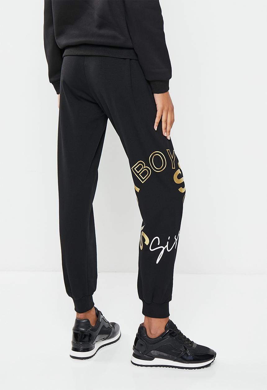 SISSY BOY - Maxed out: sweat pants with side pockets - black