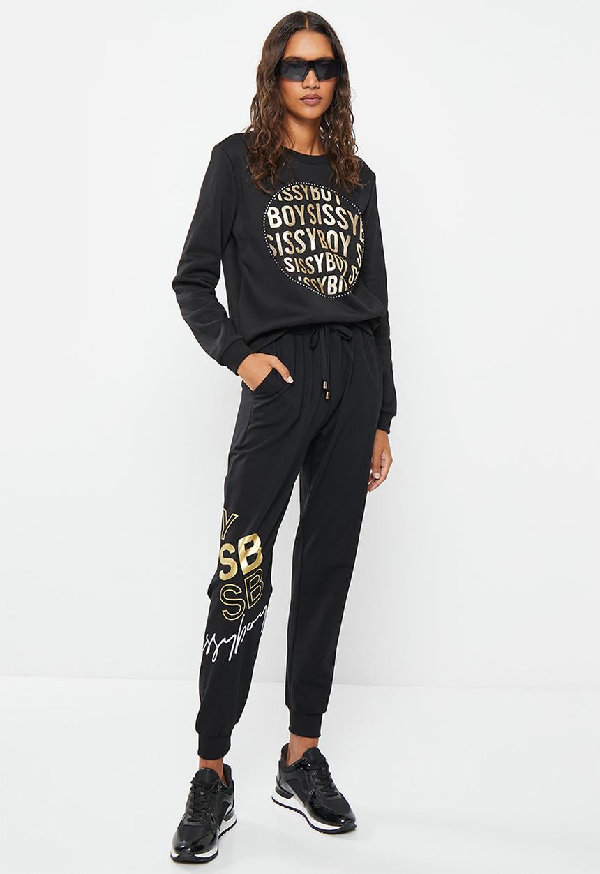 SISSY BOY - Maxed out: sweat pants with side pockets - black