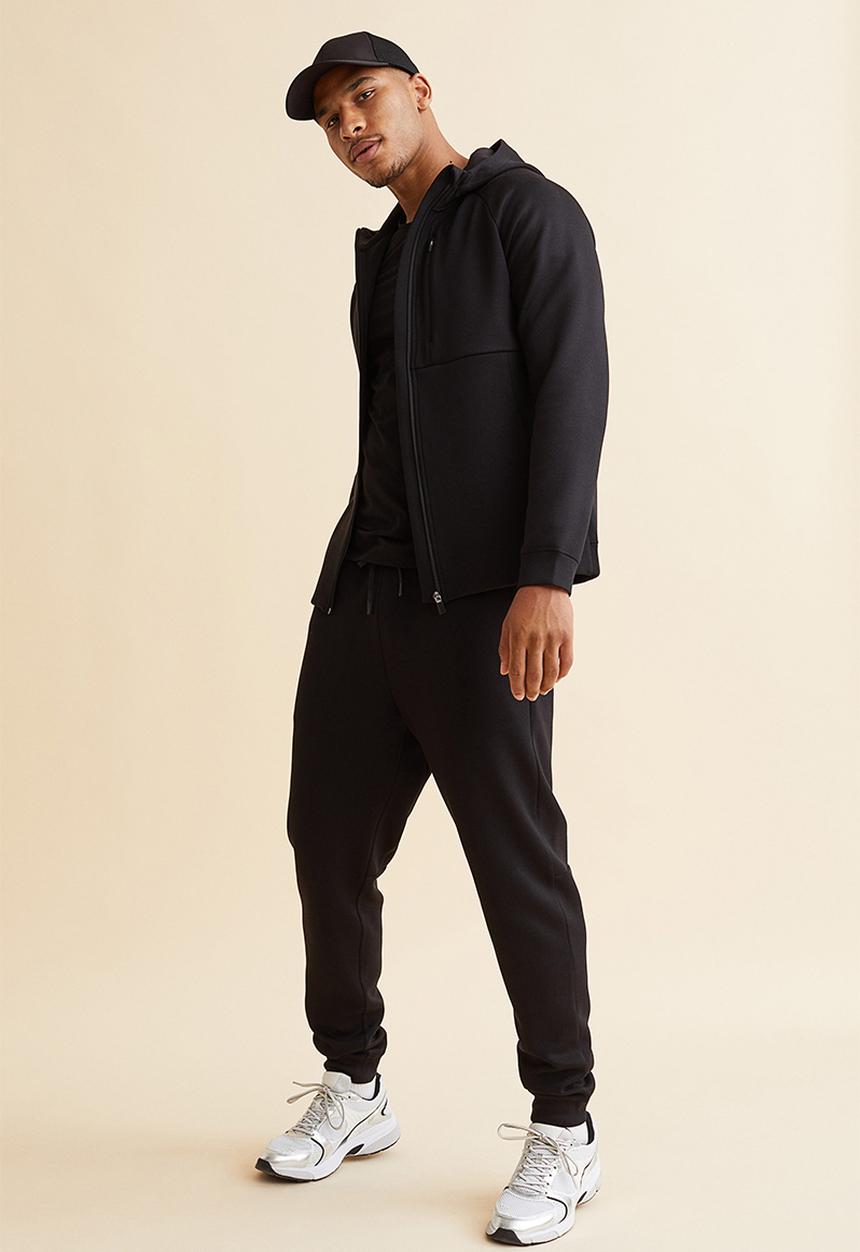 H&M - Fast-drying track pants - black