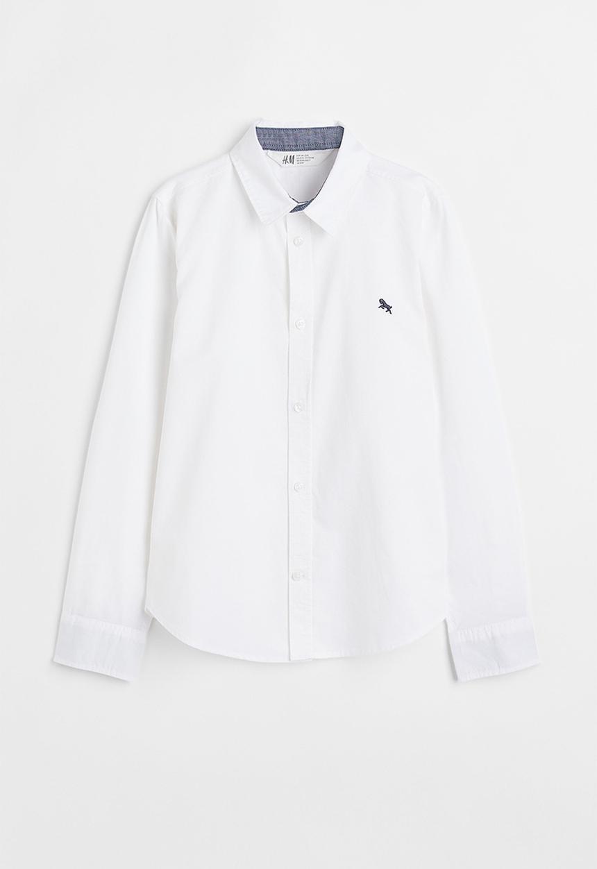 H&M - Cotton shirt - white
